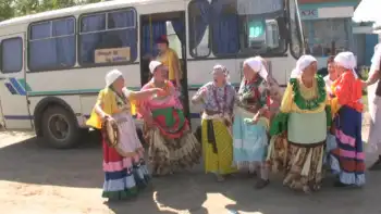 Ряженые, с. Александрия Благодарненского р-на Ставропольского края. Фото Е.В. Козько. 2014