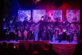 Эстрадная группа ансамбля «Ставрополье» АРТ шоу «Ставрополье» представила свое космическое шоу «Любовь сквозь звезды» для учащихся ГКОУ «Специальная (коррекционная) общеобразовательная школа-интернат №36 (Ставрополь).